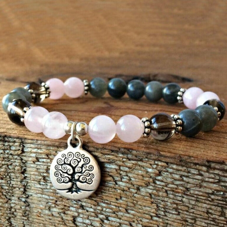 Bracelet Arbre De Vie Femme Homme Symbole Spirituel Et Protecteur Bijou Tendance