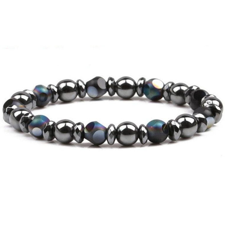 Bracelet Bien Etre Perles Style Naturel Aimante Accessoire Mode Tendance 1