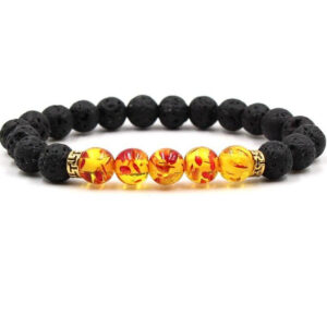 Bracelet De Perles Naturelles Couleur Miel Collection Bracelet Pour Adultes Et Enfants