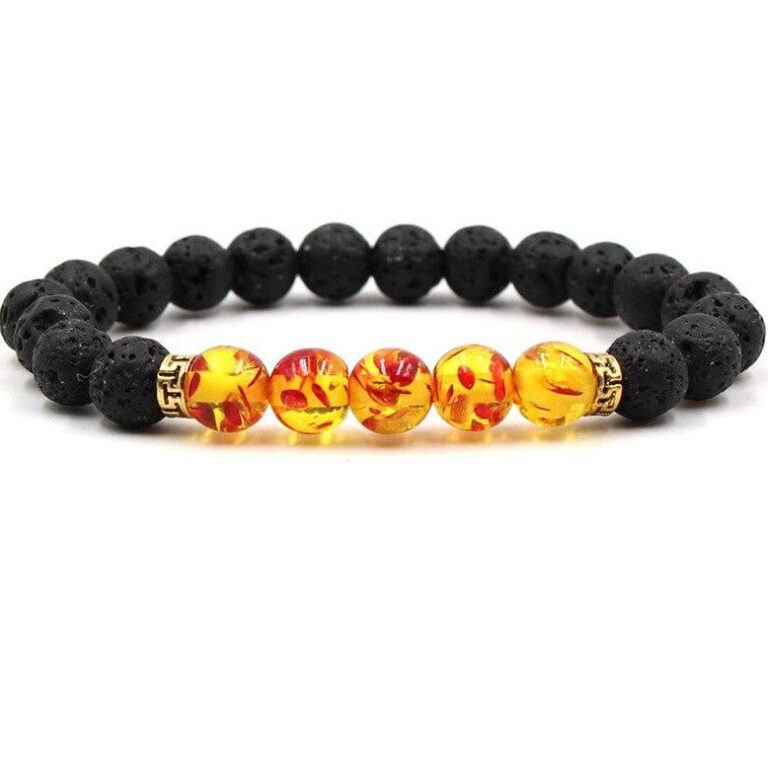 Bracelet De Perles Naturelles Couleur Miel Collection Bracelet Pour Adultes Et Enfants