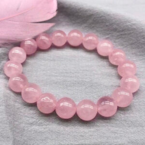 Bracelet En Pierre Naturelle Rose Elegance Et Bien Etre Au Quotidien 3