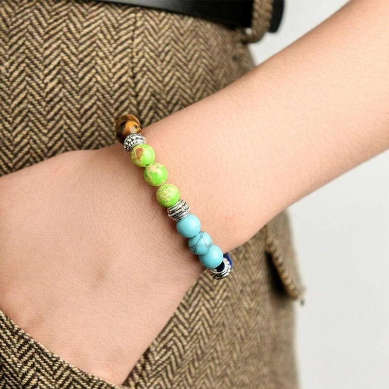 Bracelet Energie Bien Etre Pierres Naturelles Harmonie Chakras