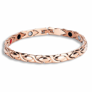 Bracelet Femme Elegant Avec Details Metalliques Style Aimante 1