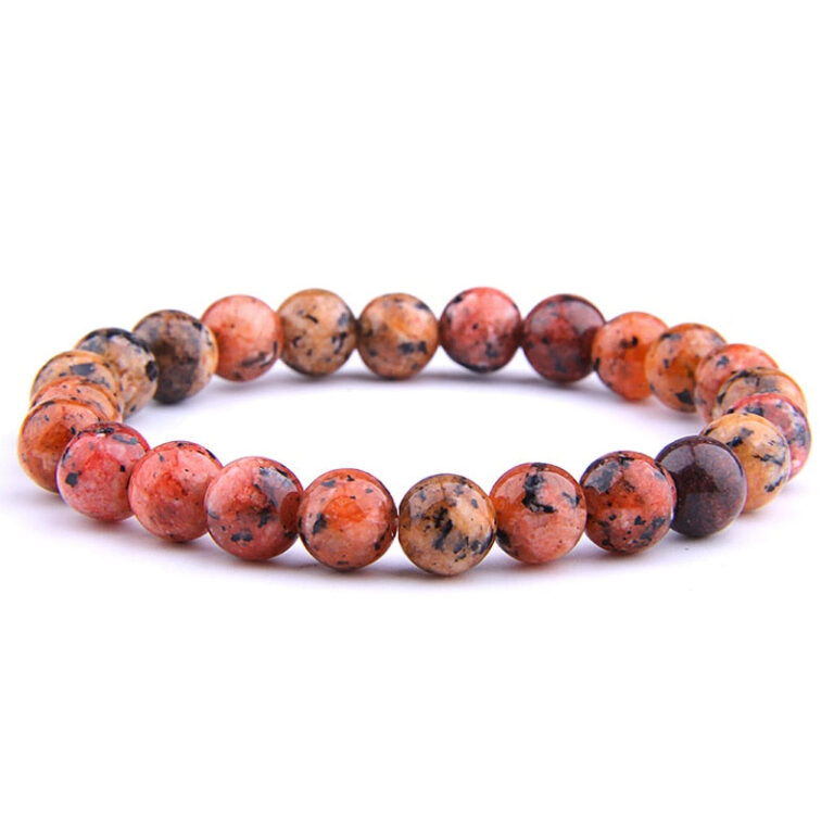 Bracelet Homme Pierre Bleue Naturelle Style Elegant Tendance Et Raffine 11