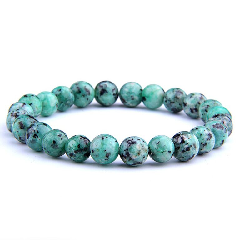 Bracelet Homme Pierre Bleue Naturelle Style Elegant Tendance Et Raffine 15