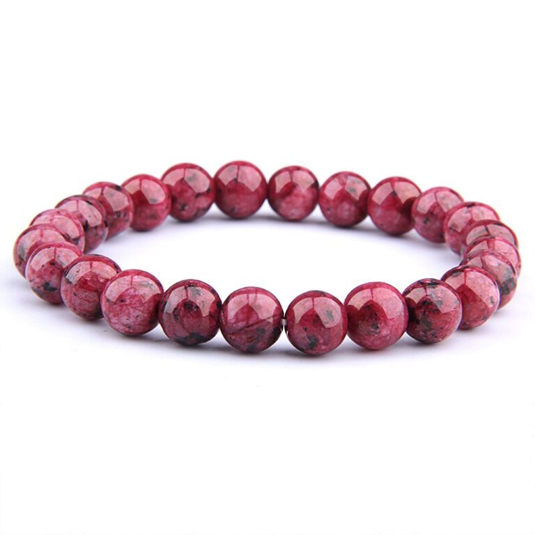 Bracelet Homme Pierre Bleue Naturelle Style Elegant Tendance Et Raffine 17