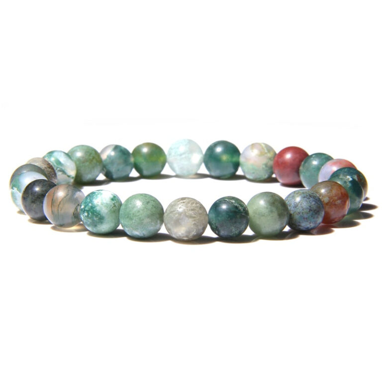 Bracelet Homme Pierre Bleue Naturelle Style Elegant Tendance Et Raffine 3