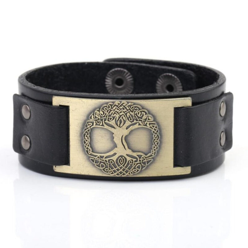 Bracelet Homme Style Arbre De Vie Bijou Tendance Elegant 1