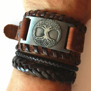 Bracelet Homme Style Arbre De Vie Bijou Tendance Elegant 11