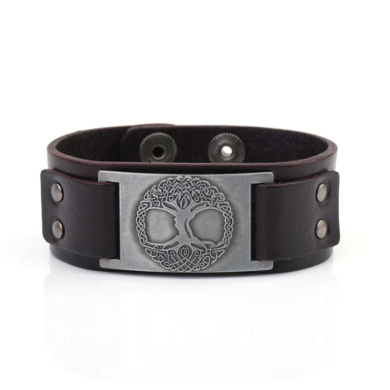 Bracelet Homme Style Arbre De Vie Bijou Tendance Elegant 2