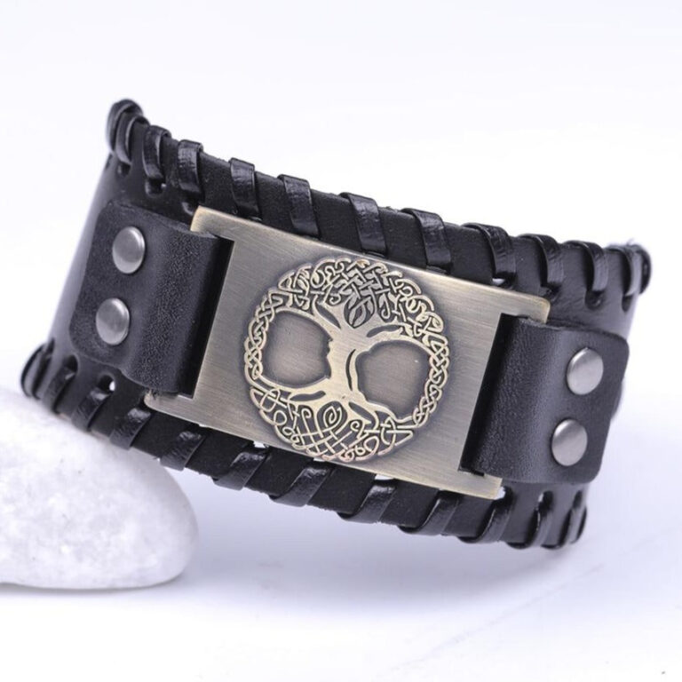 Bracelet Homme Style Arbre De Vie Bijou Tendance Elegant 5