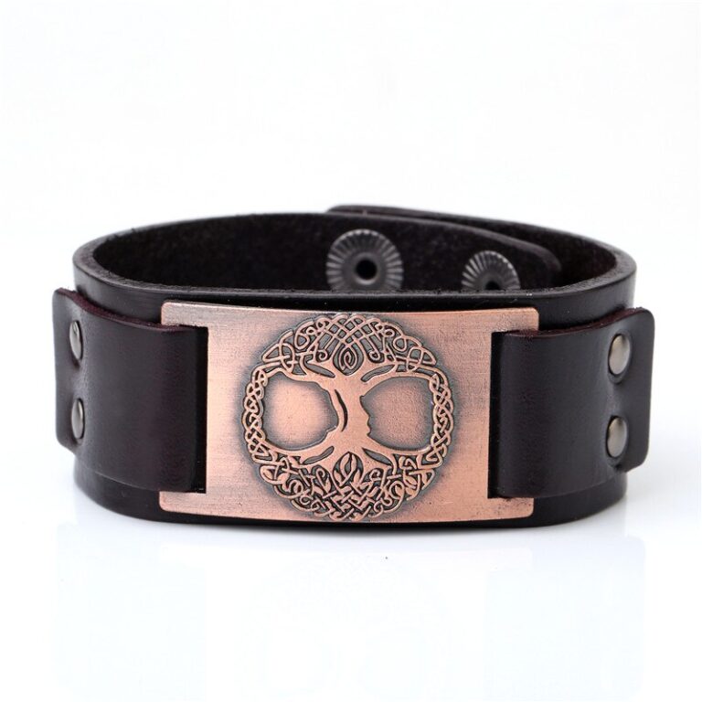 Bracelet Homme Style Arbre De Vie Bijou Tendance Elegant