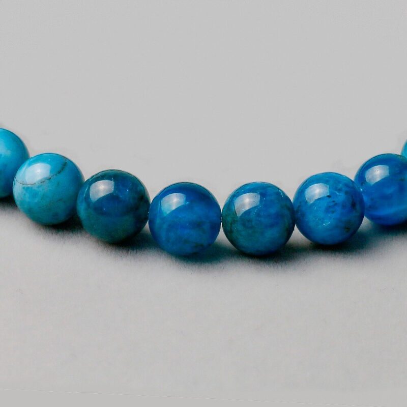 Bracelet Pierres Naturelles Bleues Authentiques Bijou Lithotherapie Et Bien Etre 3