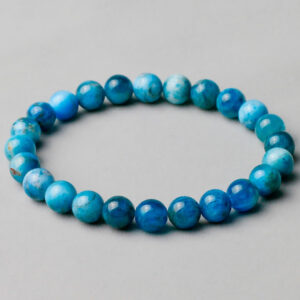 Bracelet Pierres Naturelles Bleues Authentiques Bijou Lithotherapie Et Bien Etre 5